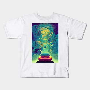 Driving to the Cosmic Gate Kids T-Shirt